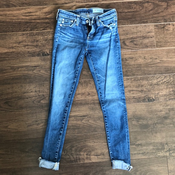 Ag The Legging Raw Hem Ankle Skinny 